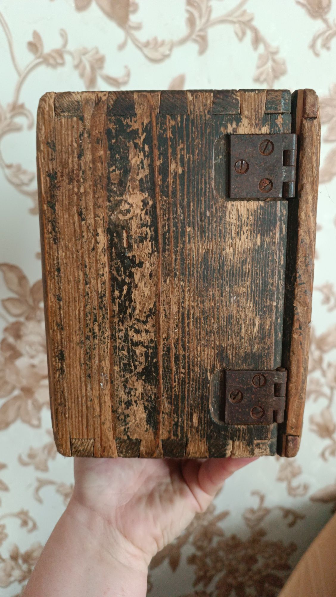 Антикварный ящик для боеприпасов 40-х годов