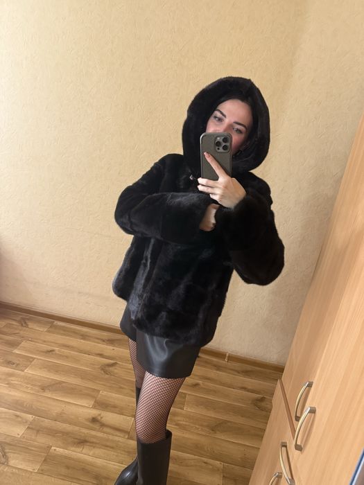 Шуба норковая-трансформер