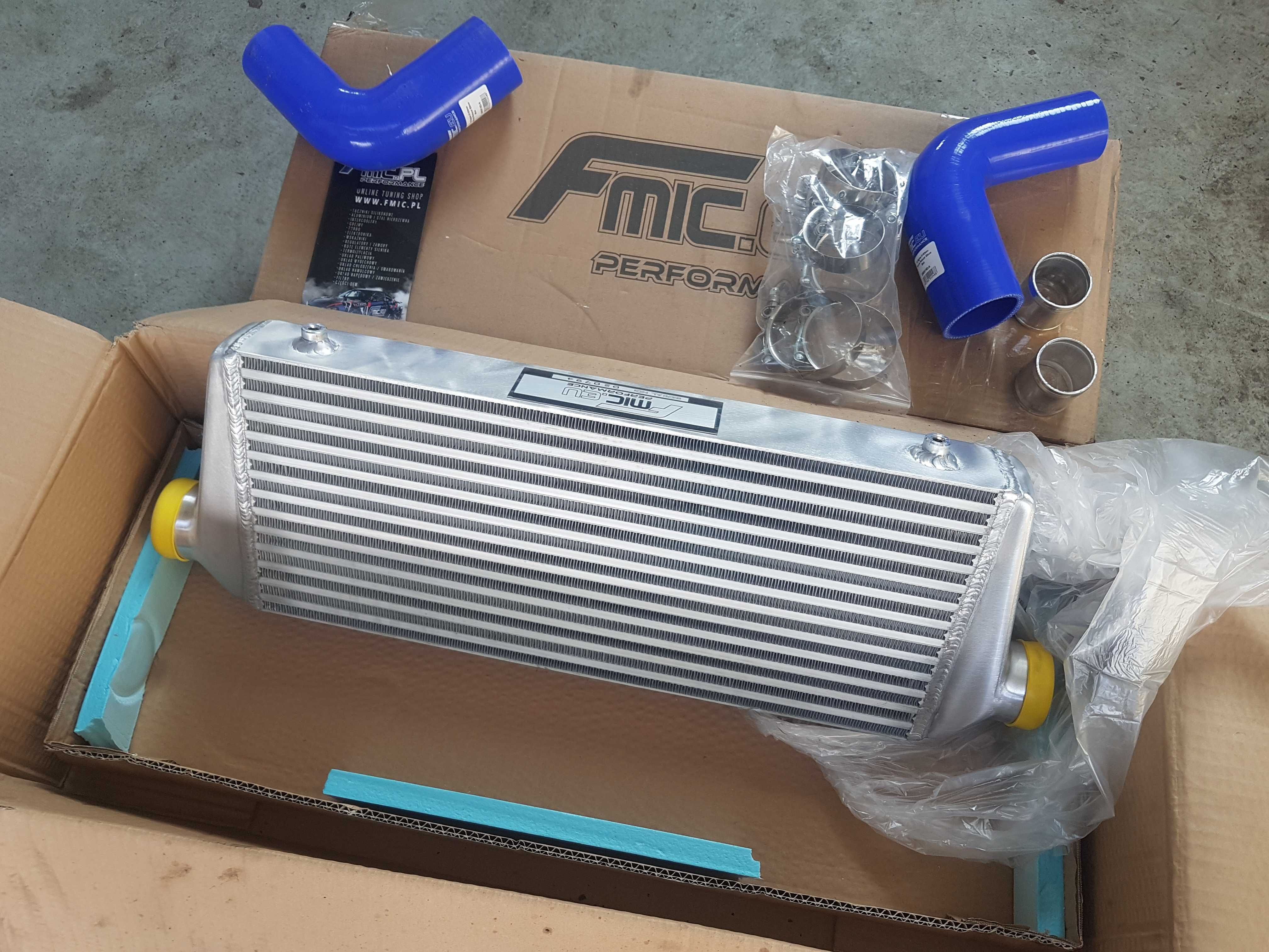 Fmic Saab 9-3 II 02-11r 1.8t 2.0t Vectra C Signum Intercooler + montaż