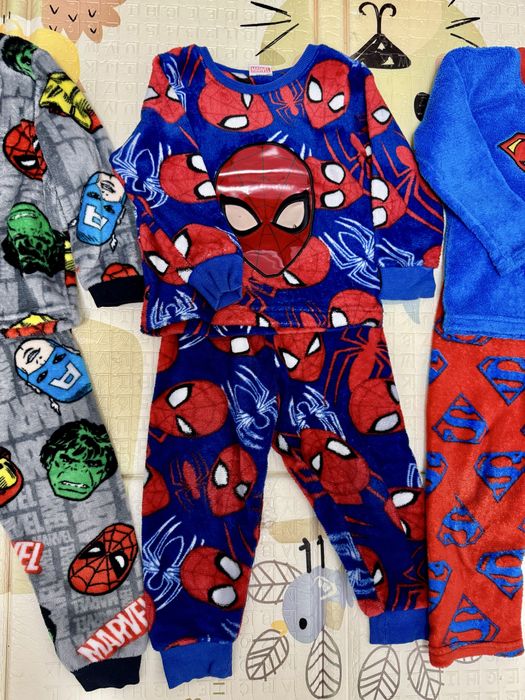 Теплі піжами для хлопчика ( махрові)