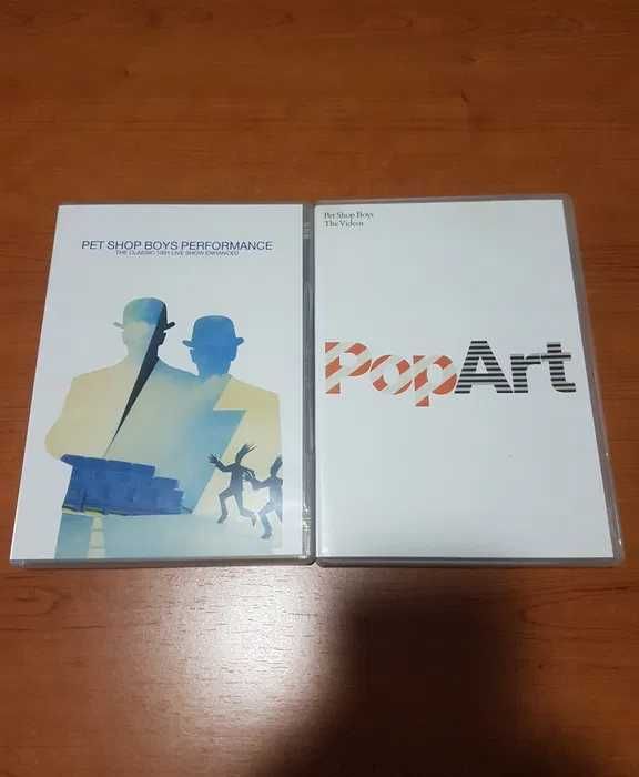 DVD PET SHOP BOYS: Performance + Pop ART