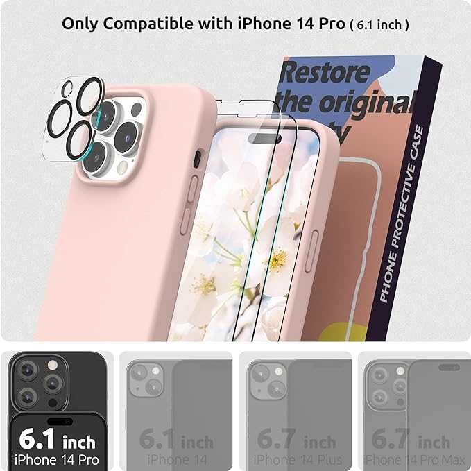 Etui magnetyczne do iPhone 14 Pro różowe