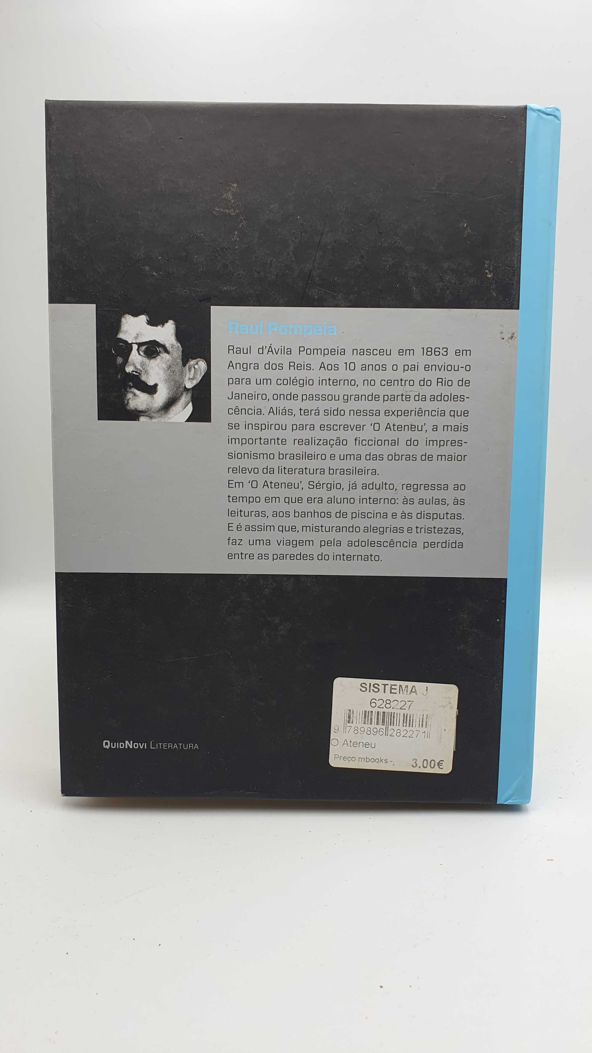 Livro - REF PA1 - Raul Pompeia - O Ateneu