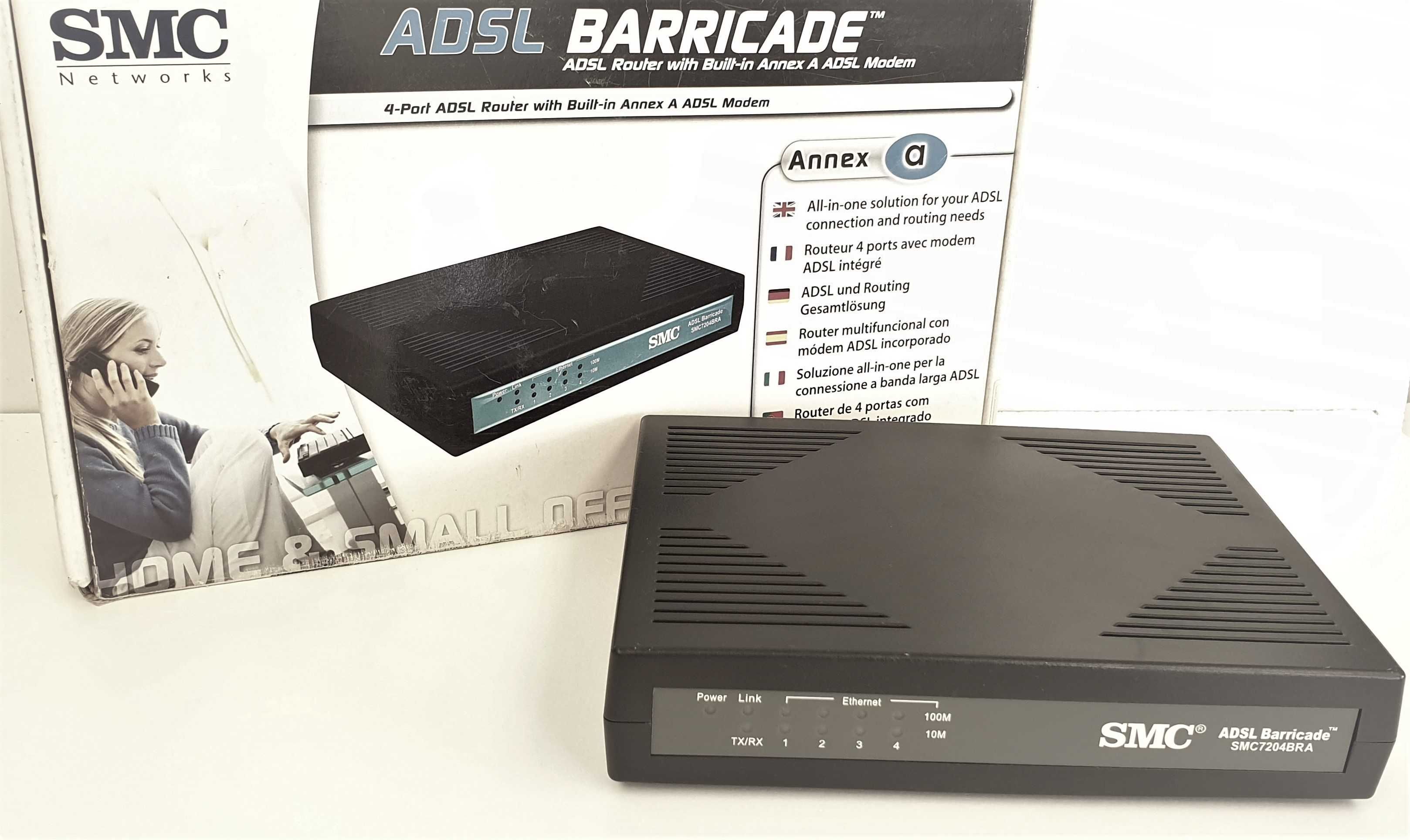 SMC Barricade SMC7204BRA - router - ADSL modem