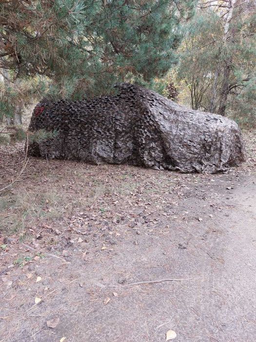 Маскувальна сітка "земля" розміри 6х8м. швидка відправка