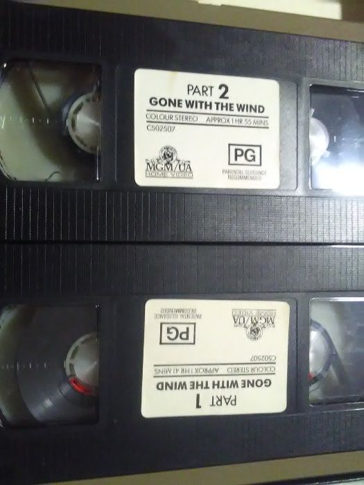 cassetes video antigos