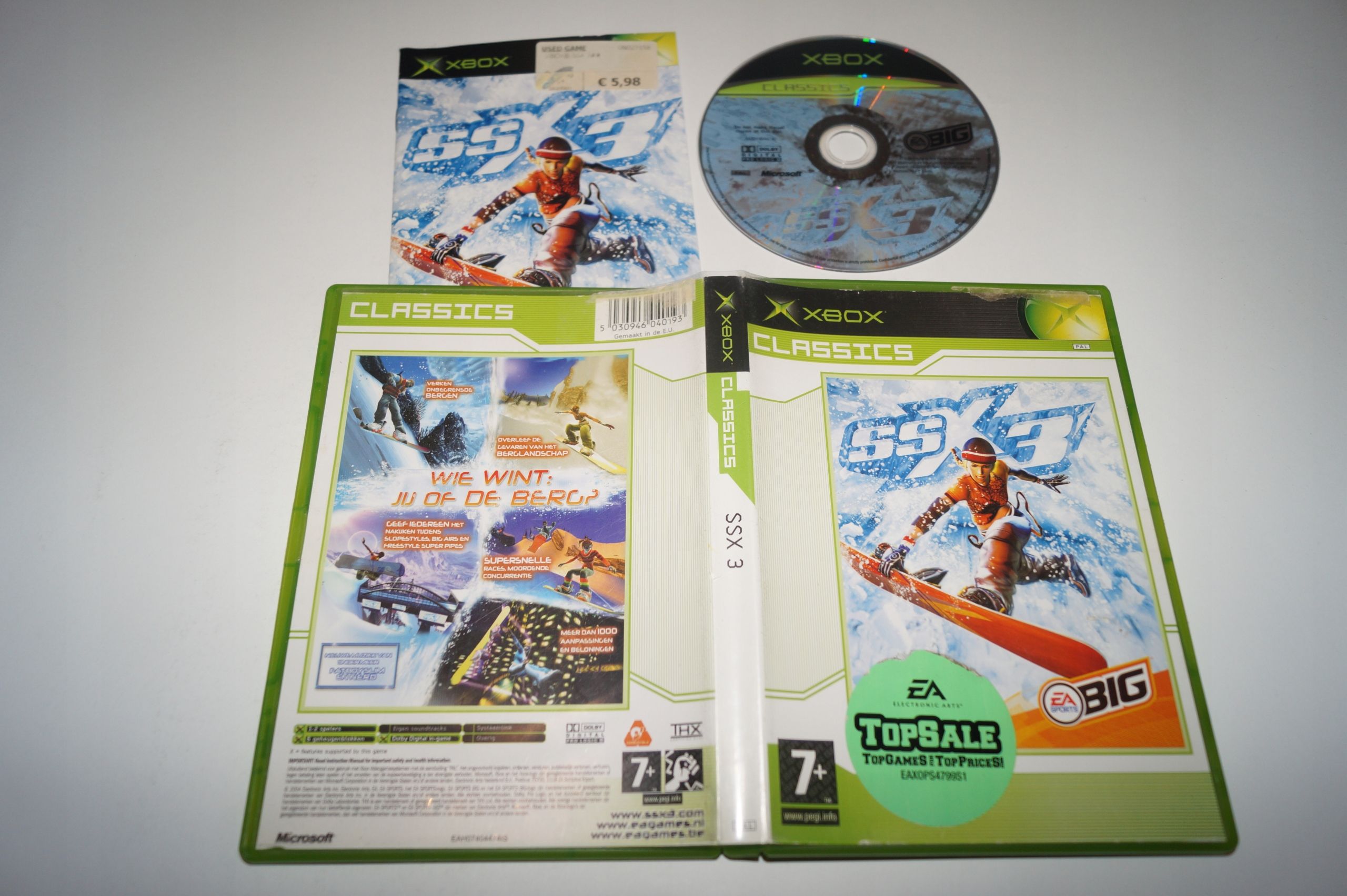 Gra Ssx 3 Microsoft Xbox