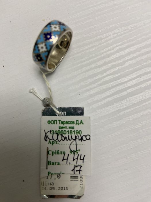 Срібні прикраси в комплекті