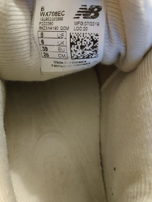 Кросівки New Balance WX708 EC 39р