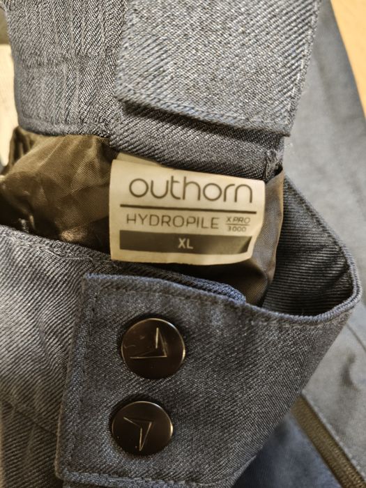 Spodnie narciarskie męskie Outhorn Hydropile z Pro 3000   roz xl