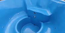 Balia ogrodowa niecka hot tub wanna 2m na stelażu NOWA