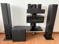 Amplituner Sony STR-DH500 plus glosniki i sub