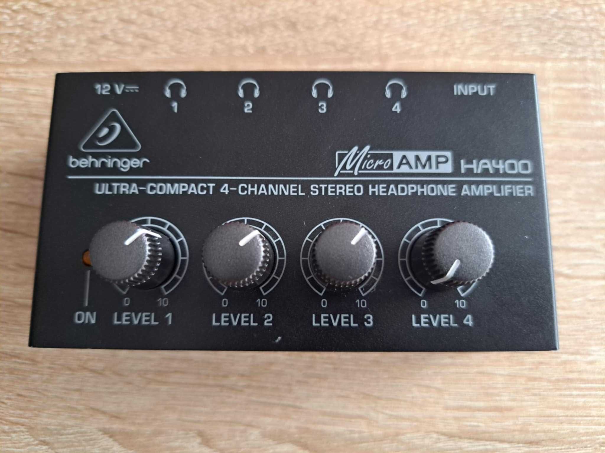 Behringer HA400 Micro Amp wzmacniacz słuchawkowy