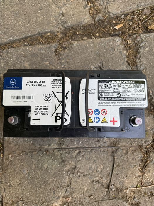 Аккумулятор Mersede Benz 95Ah