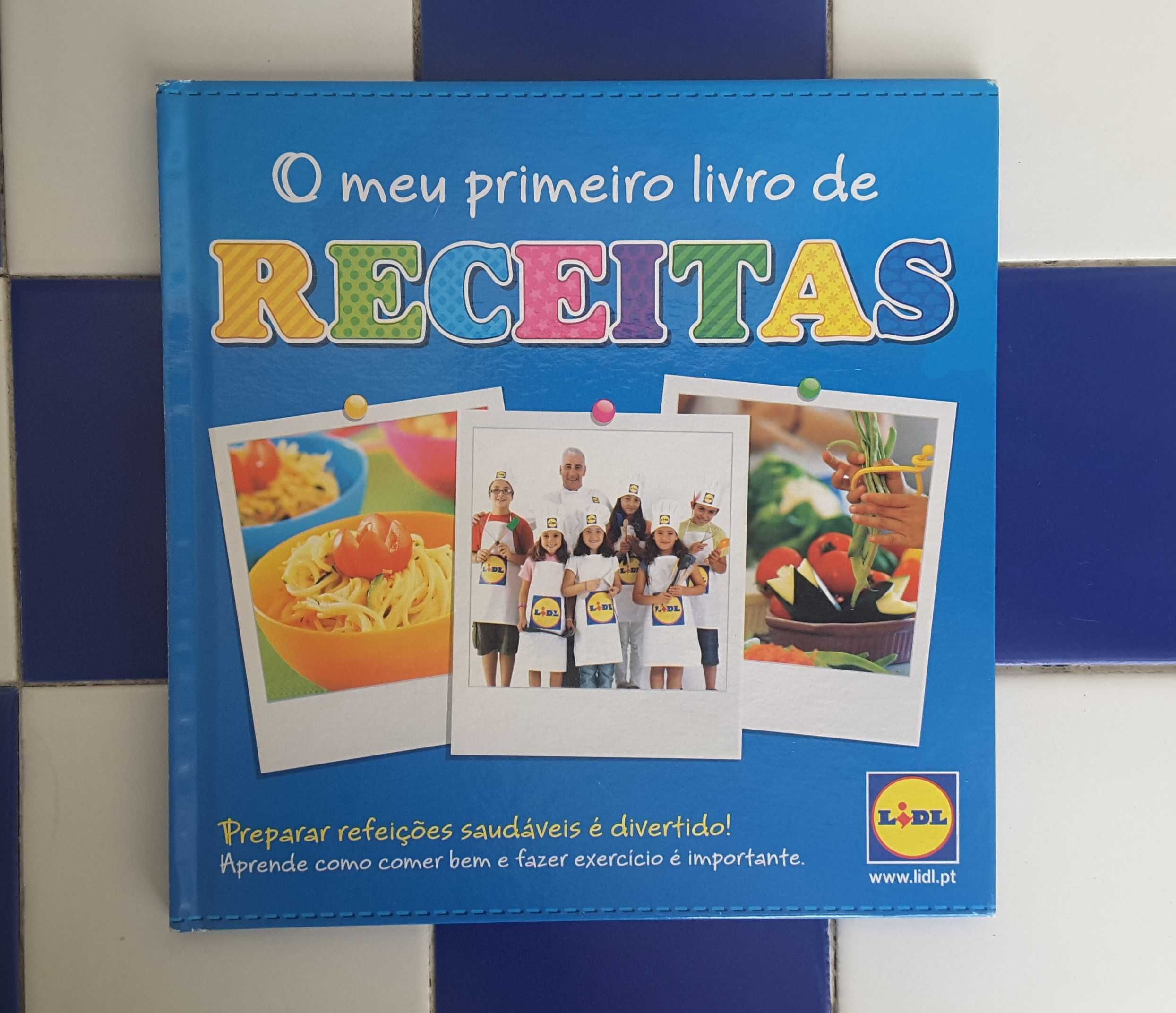 Livro "O Meu Primeiro Livro de Receitas", do Chef Hernâni Ermida