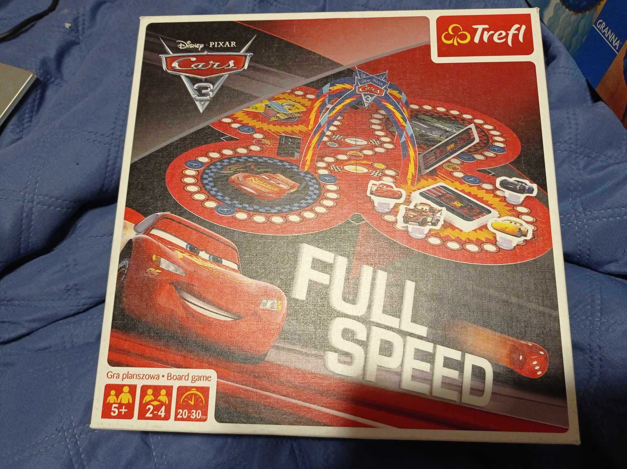 Gra Planszowa Cars 3 Full Speed Trefl autka