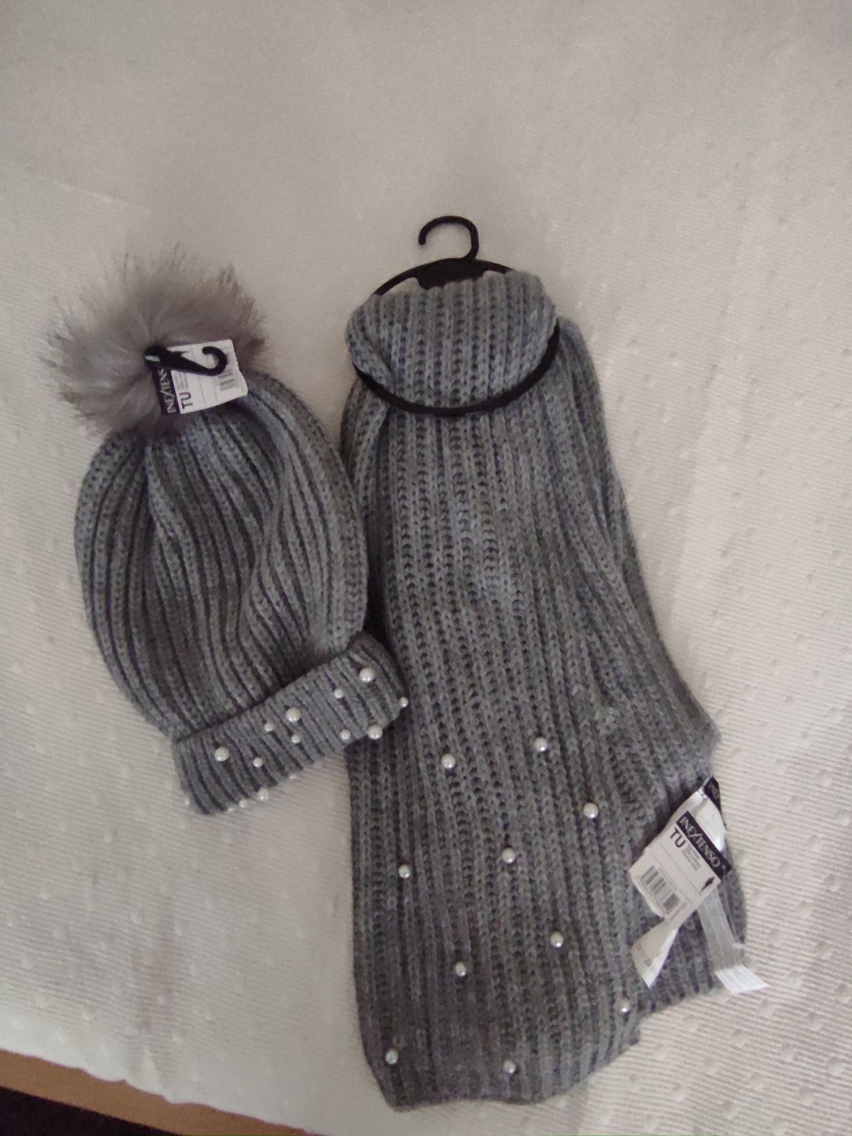 Conjunto gorro e cachecol