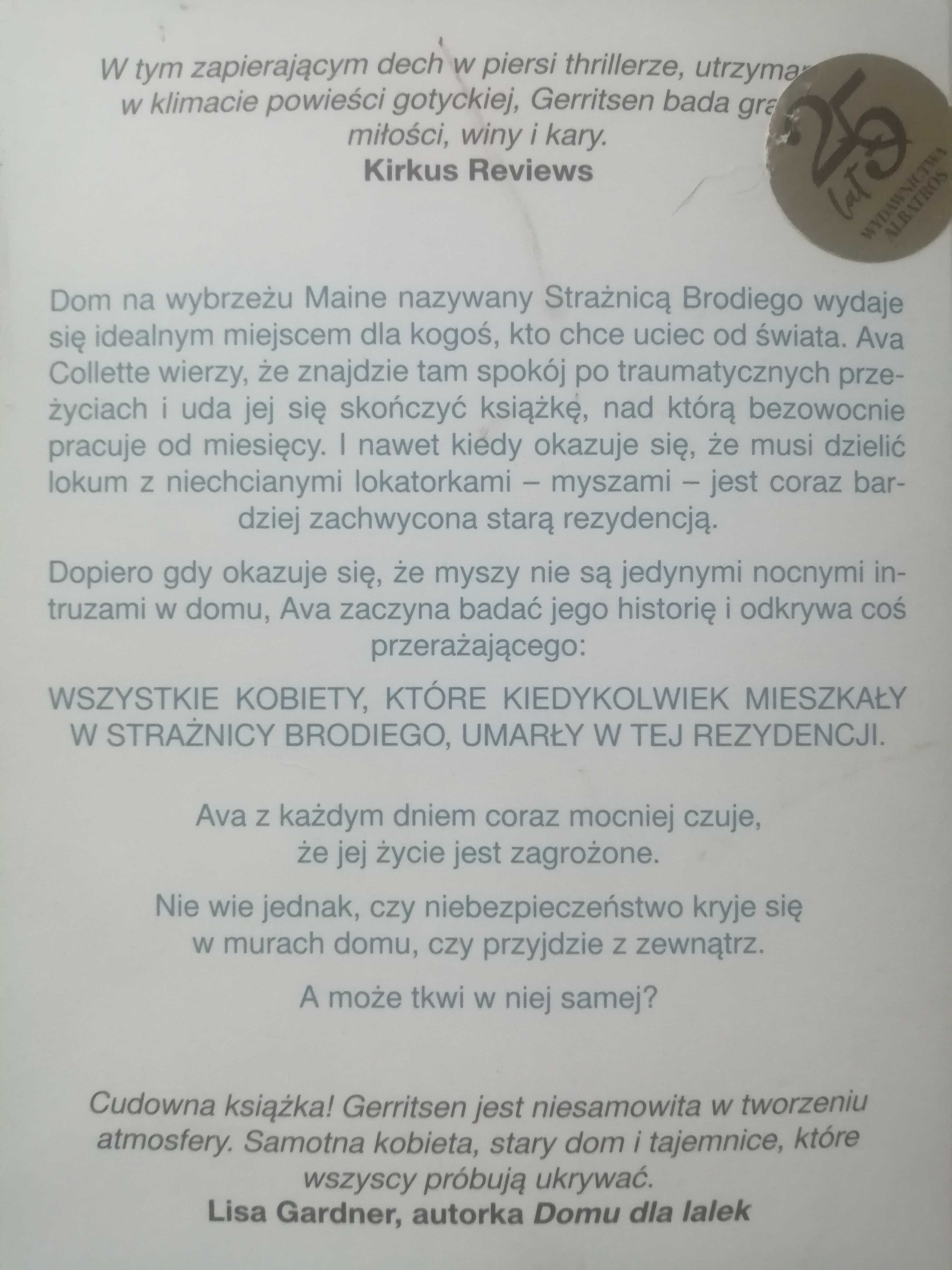 Tess Geritsen kształt nocy