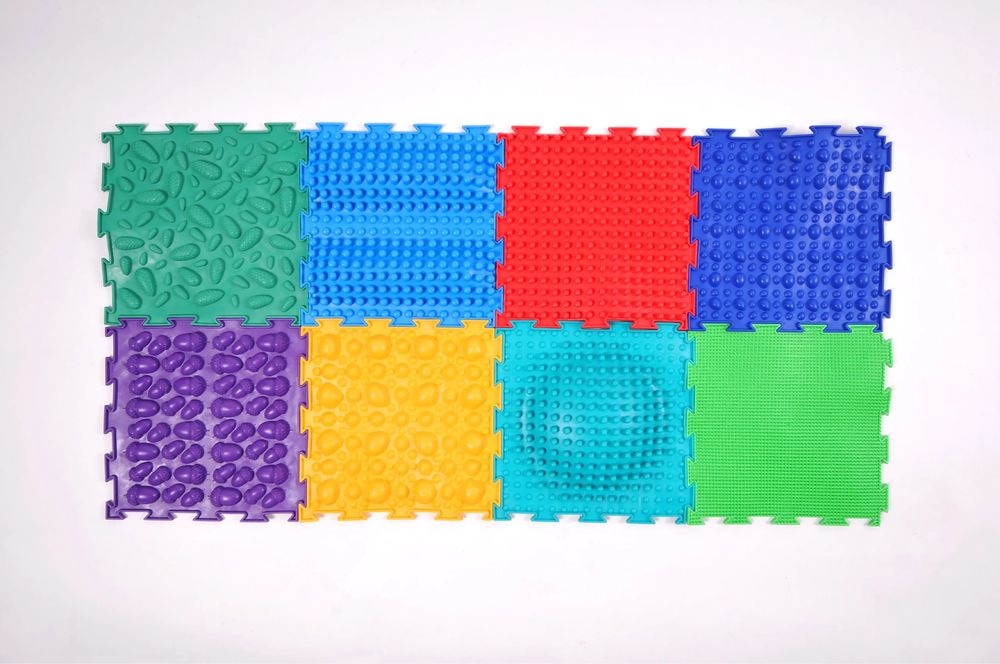 Масажний ортопедичний килимок-пазл Stopafit 4-10 модулів