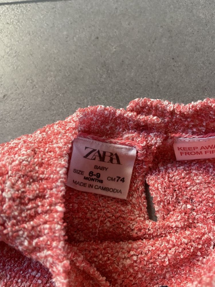 ZARA 74 cm sweter arbuz sweterek