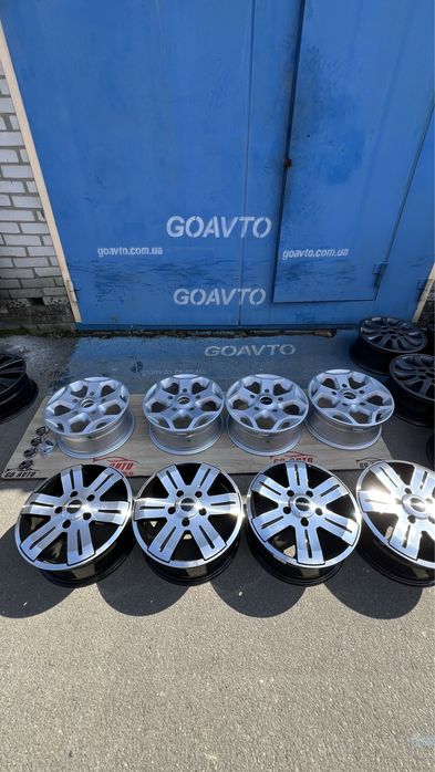 Goauto нові диски Ford Transit 5/160 r16 et50 7j dia65.1 в сріблі