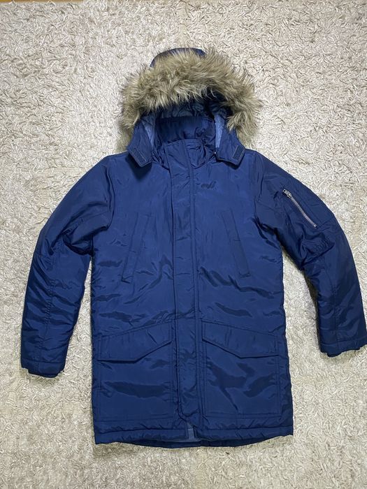 Зимова куртка/ тепла подовжена парка на 152-158 см