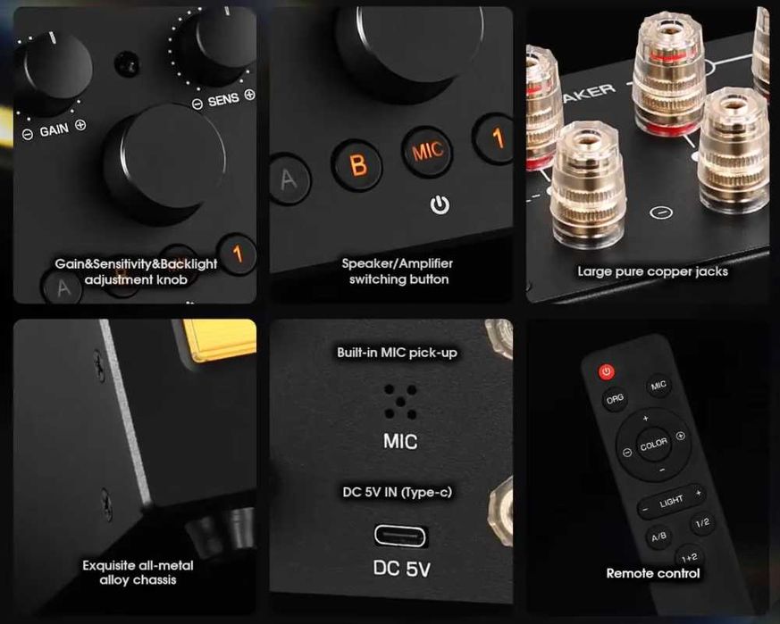 Przełącznik wzmacniaczy DOUK Audio VU3PRO - NOWY