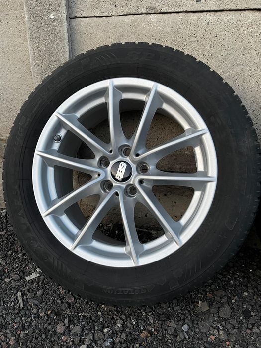 Диски 5x112 R17 BBS (шини ЗИМОВІ) Audi VW Skoda  BMW G11 G12 G20 G21