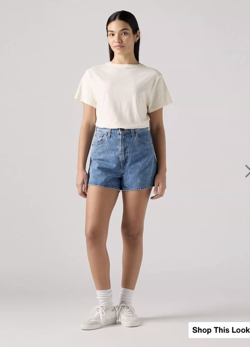 Джинсові шорти mom levis 28 розмір