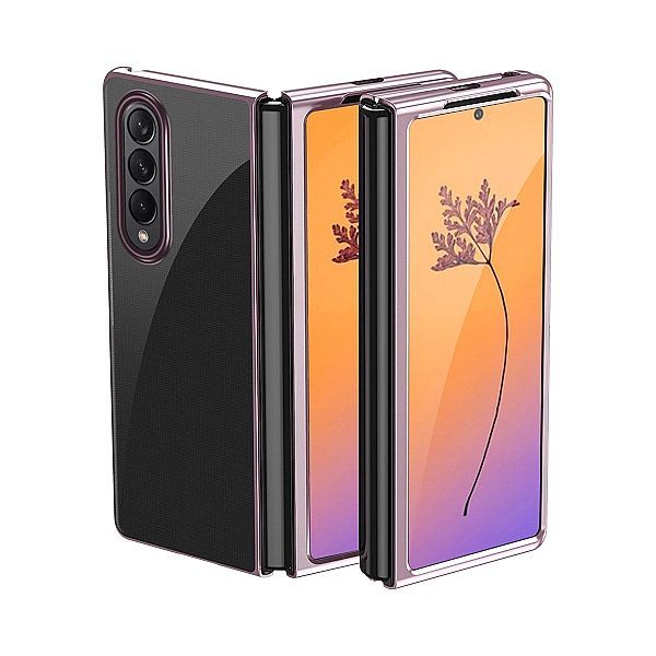 Plating Case etui Samsung Galaxy Z Fold 4 pokrowiec z metaliczną ramką