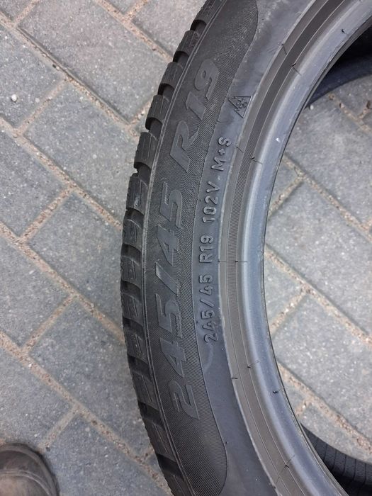 4x używane opony zimowe 245/45 R19 Pirelli Gwarancja Montaż wybór