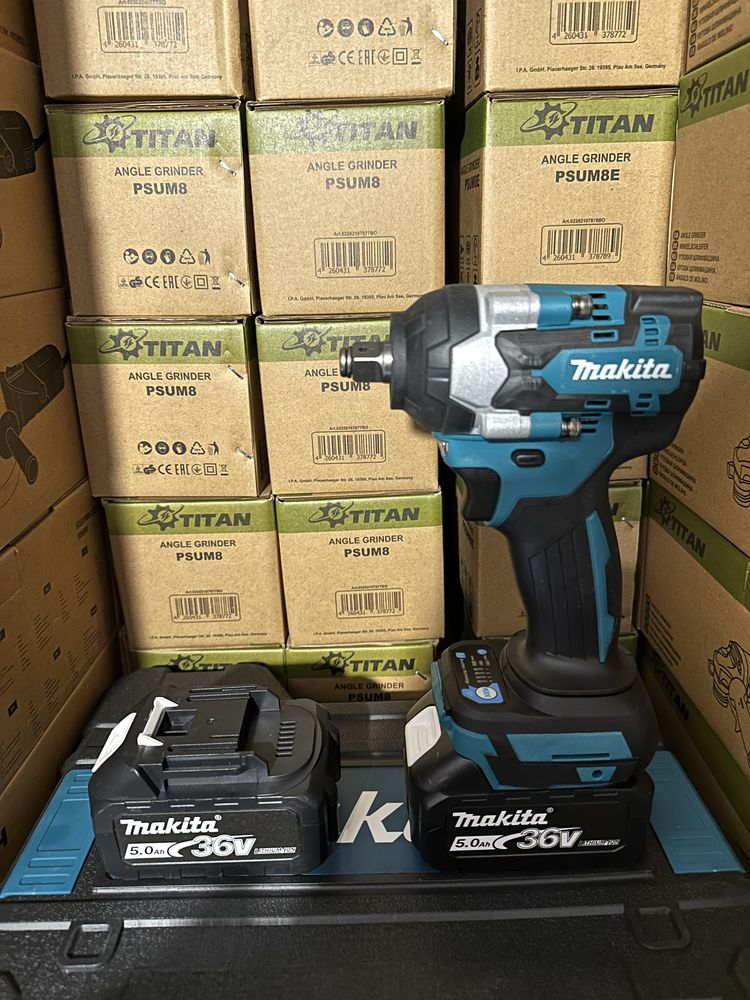 Гайковерт аккумуляторный Makita DTW500BL | 500Hm | Латвия!!!