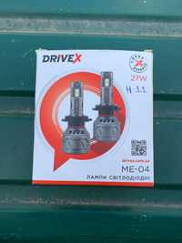 Світлодіодні LED лампи 27W DriveX ME-04 H11