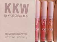 Набор губных помад KKW от Kylie Cosmetics (3 шт-150 грн))