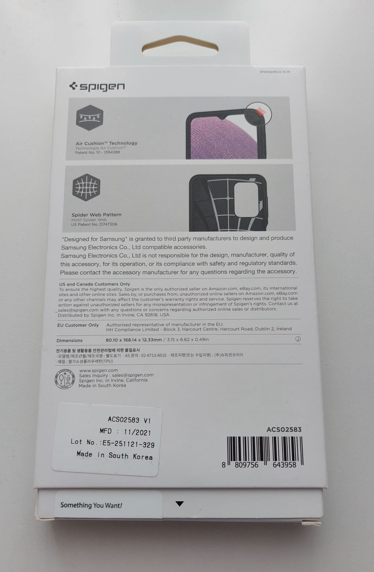 Plecki Spigen dla Samsung Galaxy A32 5G / M32 5G