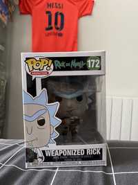 Funko Pop Rick and Morty! Figura Rick com arma!