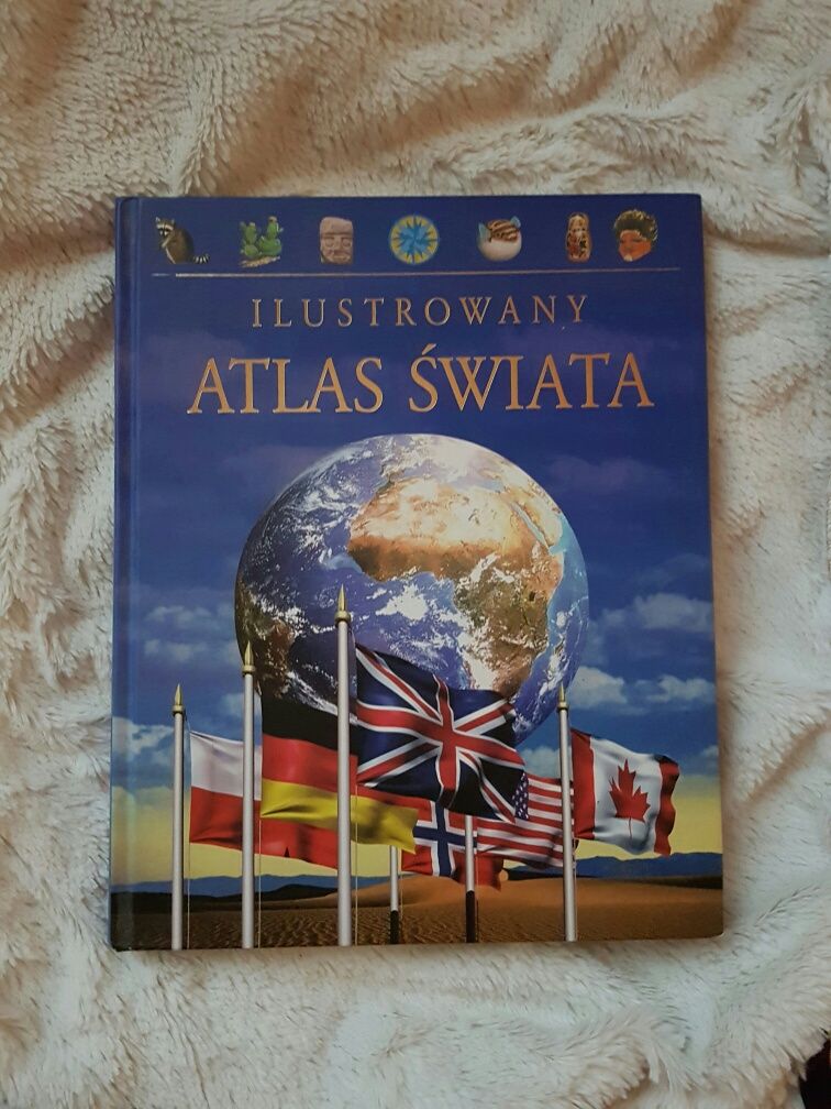 Ilustrowany atlas świata parragon geografia gimnazjum liceum greg pwn