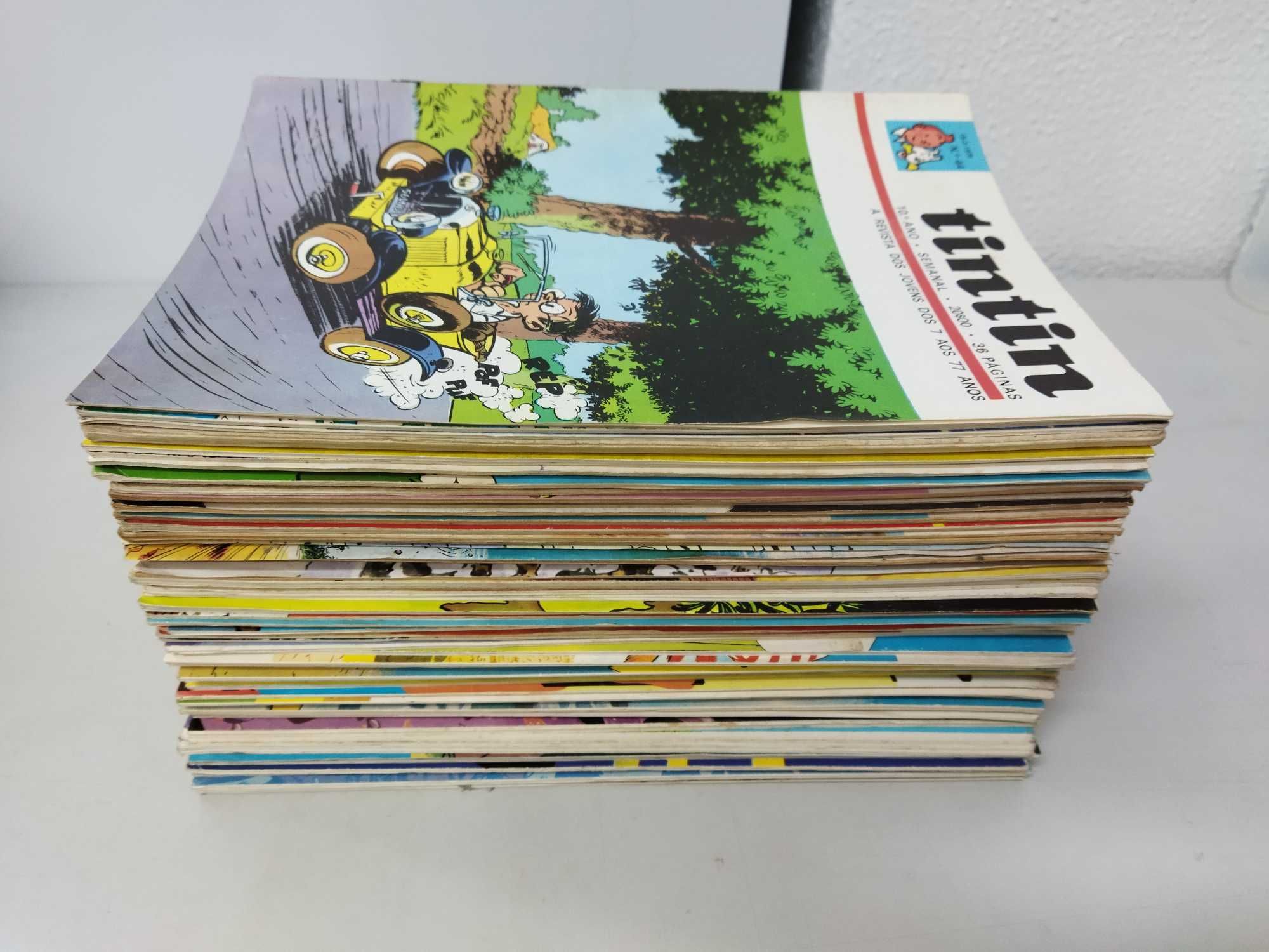 TINTIN lote 70 Revistas anos 70/80