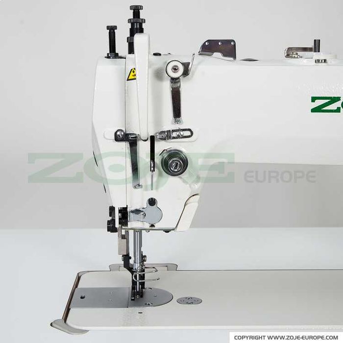Máquina de costura industrial Duplo arrasto ZOJE para estofos e couro