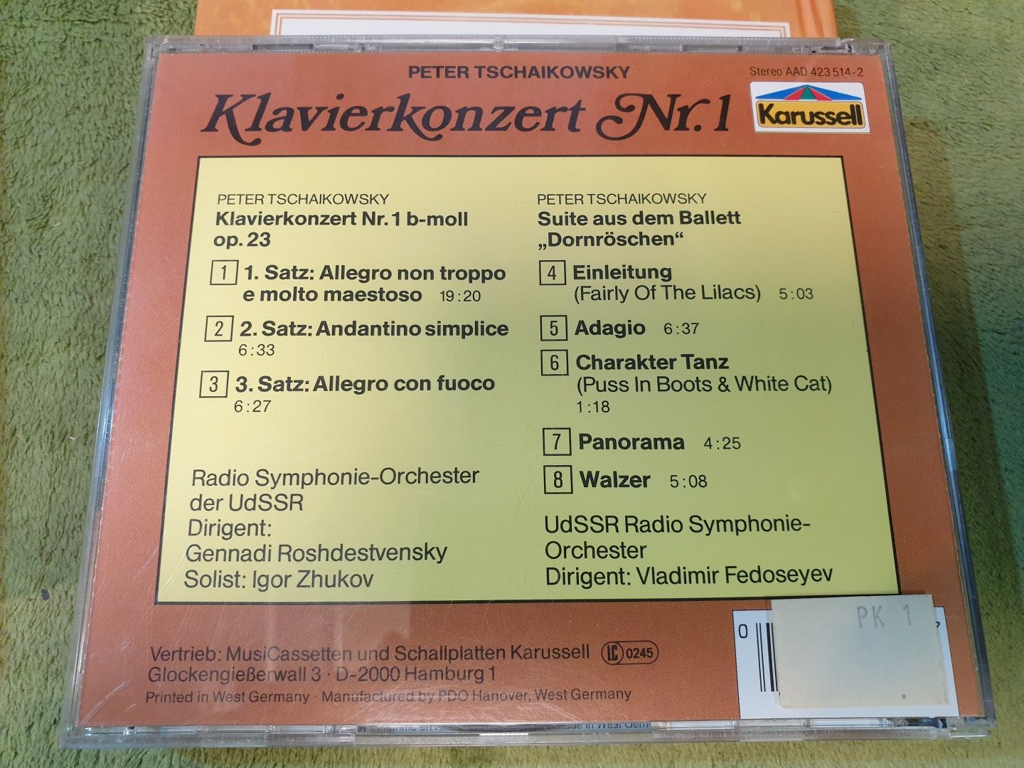 6 płyt CD różni wykonawcy, muzyka poważna.