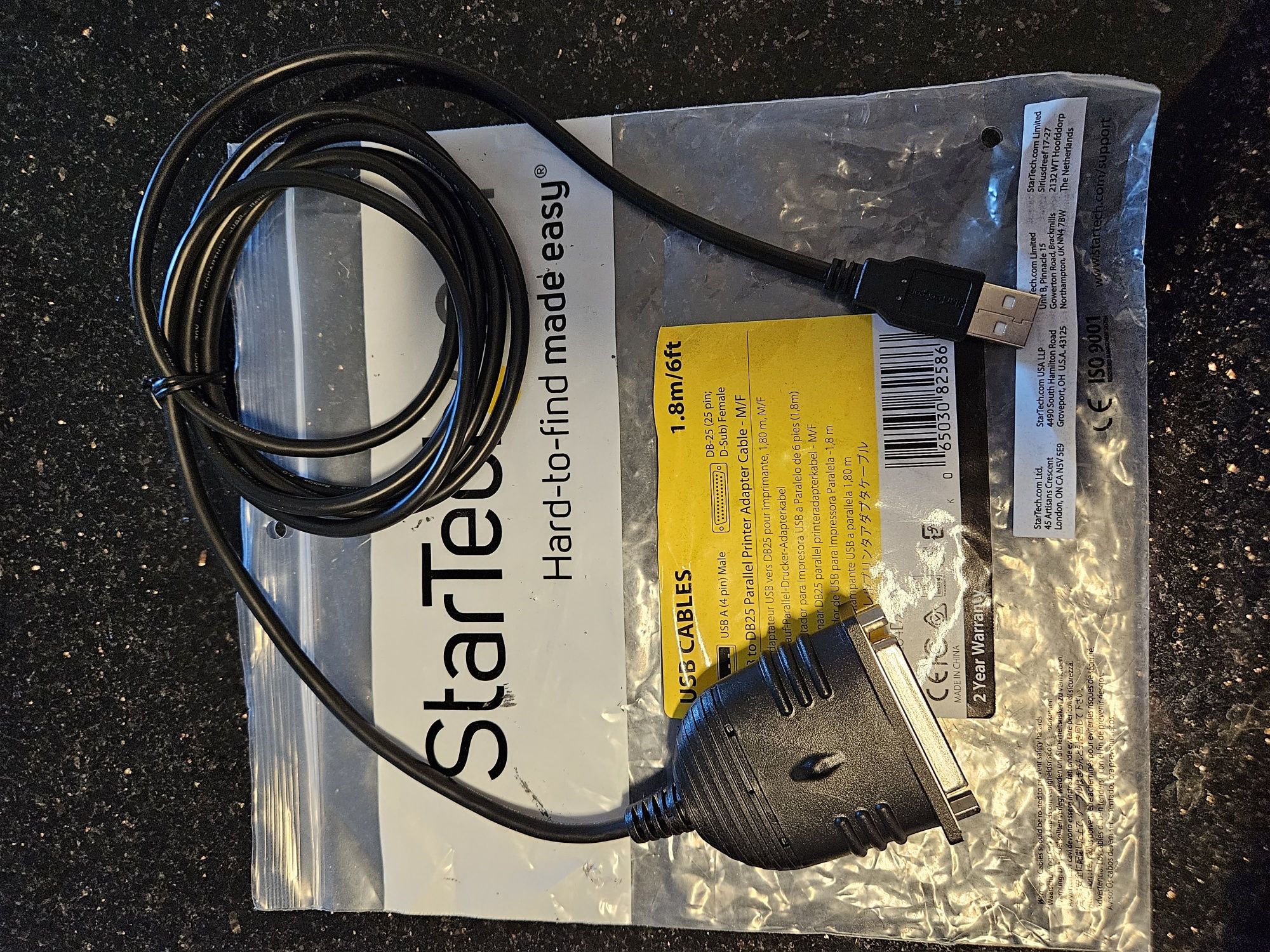 Kabel USB-Drukarka równoległy do drukarki parallel usb