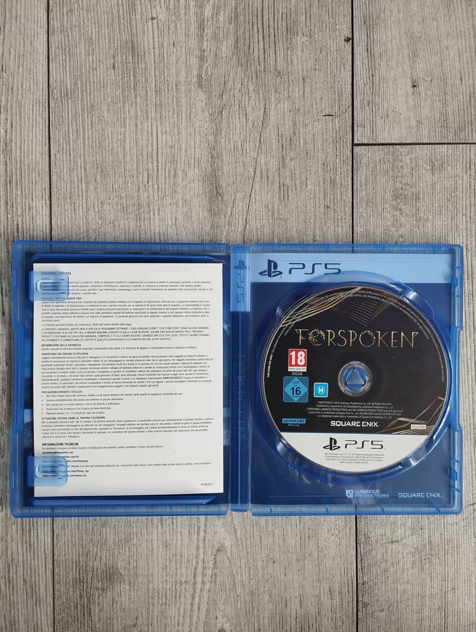 Gra Forspoken PS5 Playstation