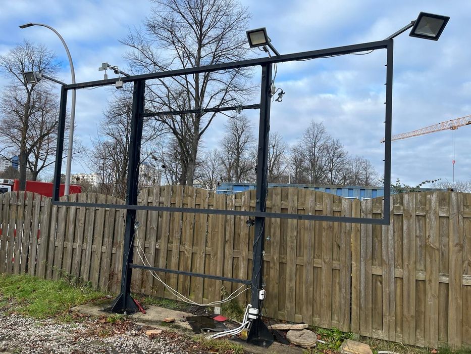 Baner reklamowy 5x2 bardzo solidna konstrukcja