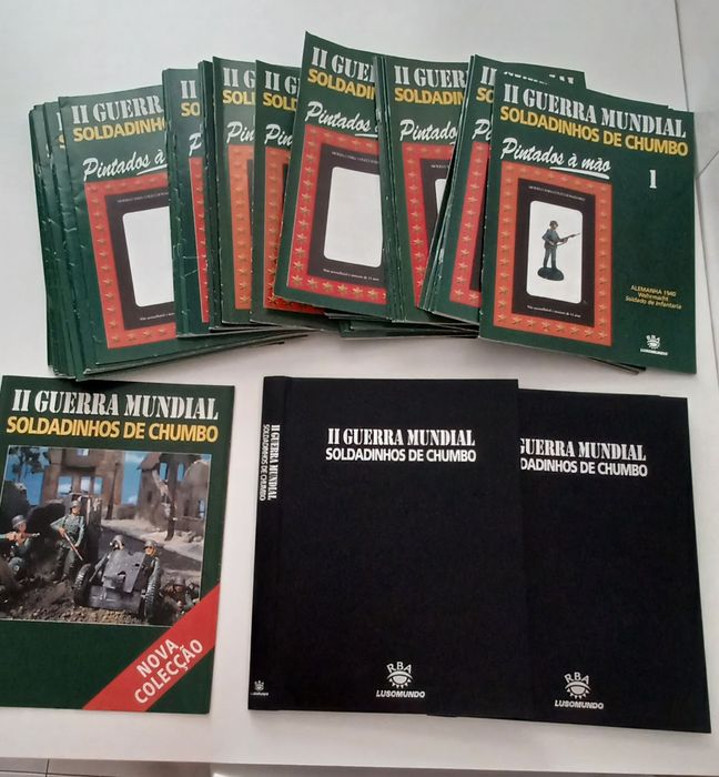 60 Fascículos Soldados Chumbo RBA