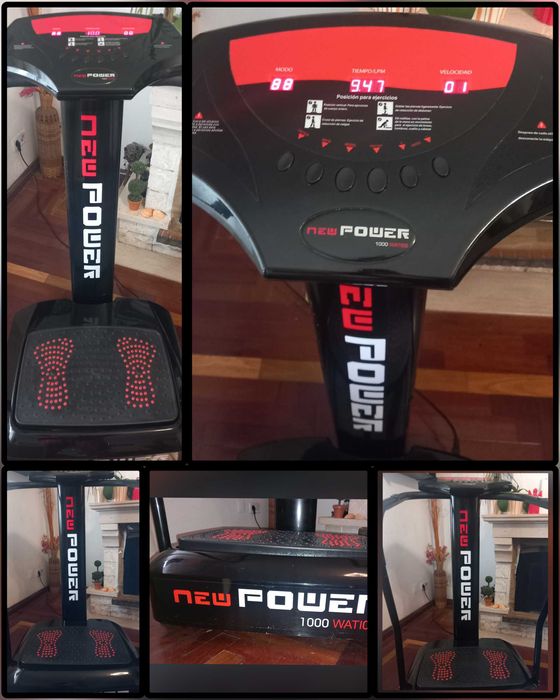 Maquina de desporto vibratória