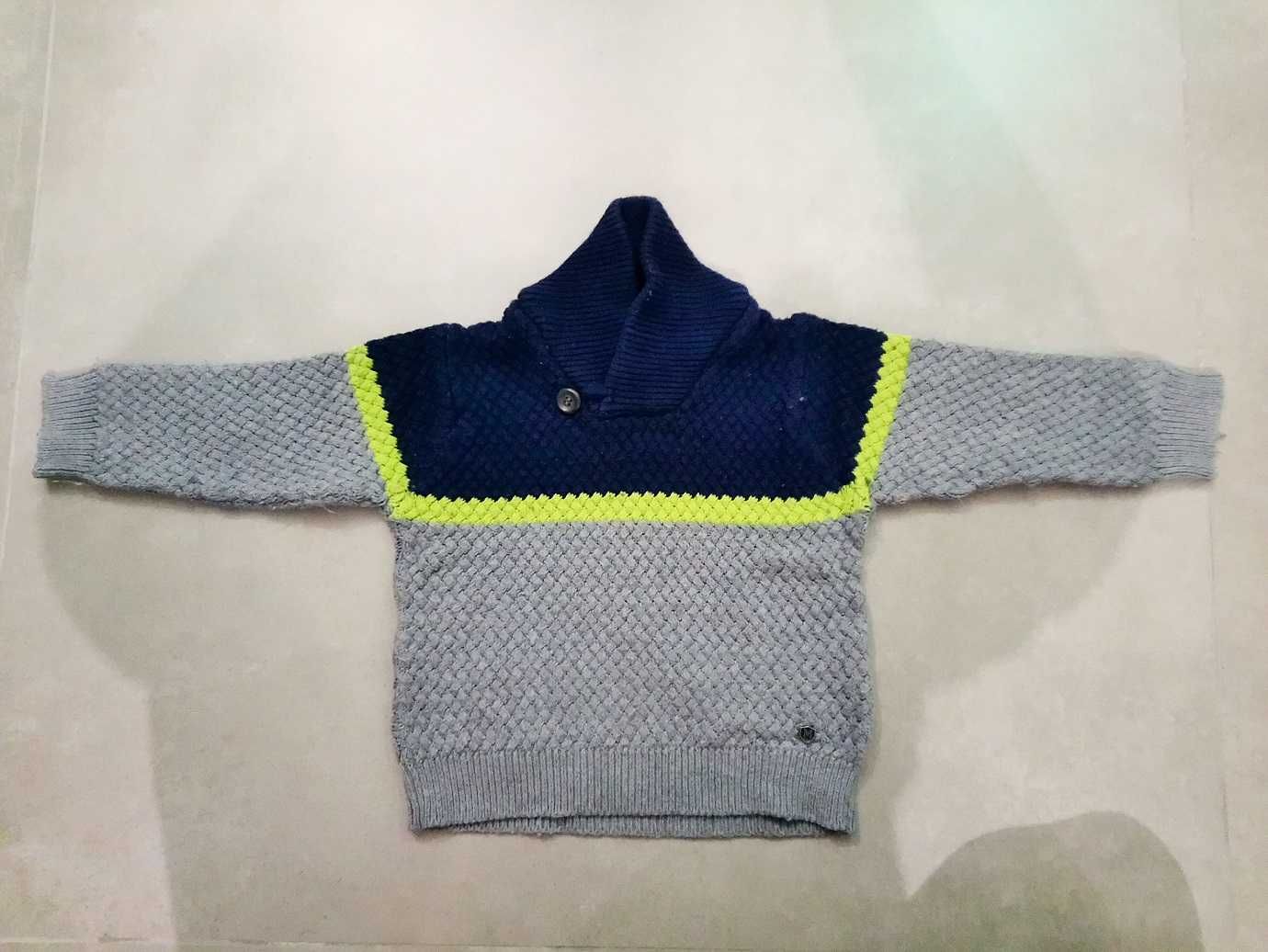gruby sweter chłopięcy MAYORAL r. 92 dla chłopca 24m