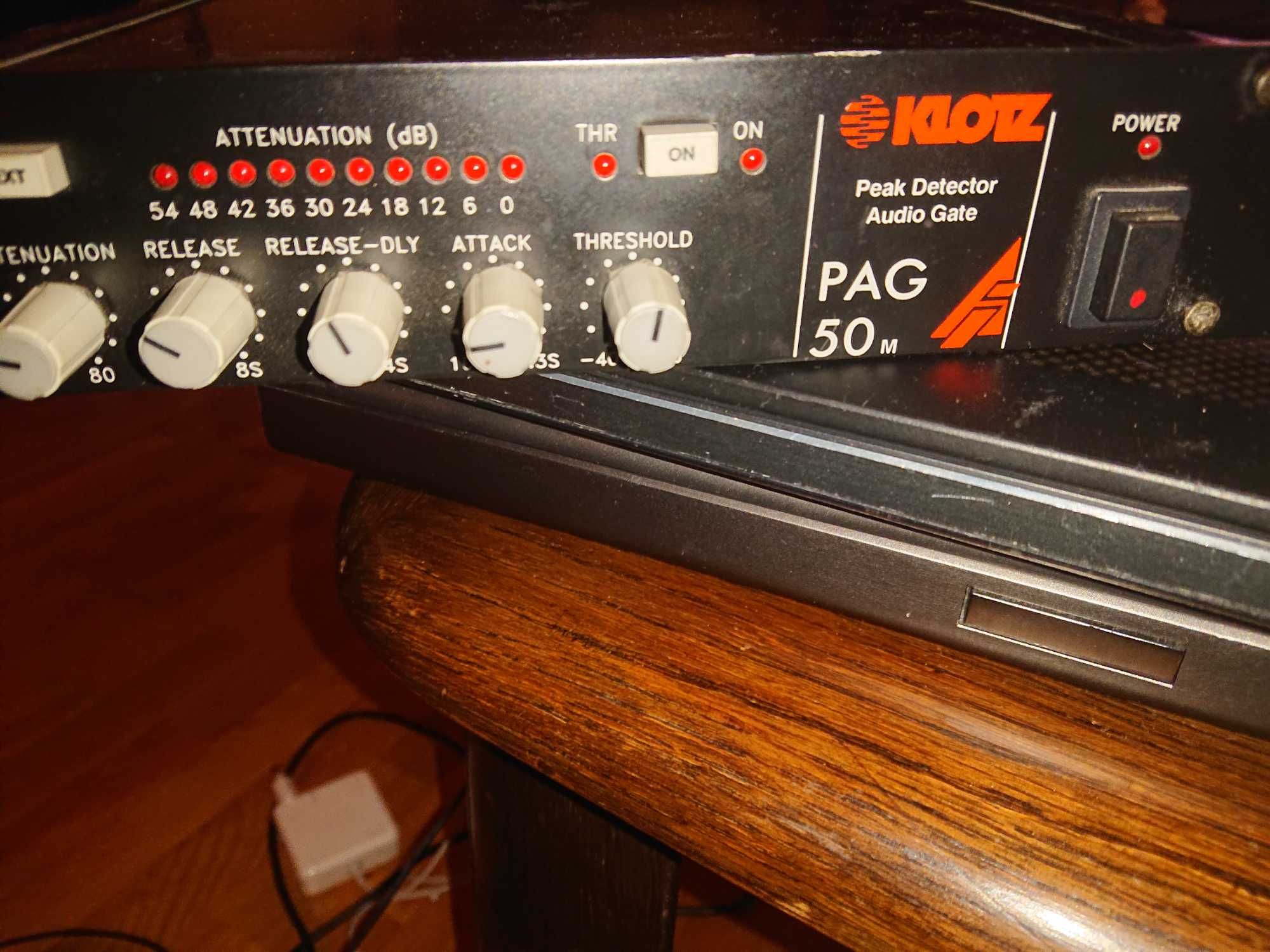 Klotz PAG 50 M AUDIO GATE Peak Control