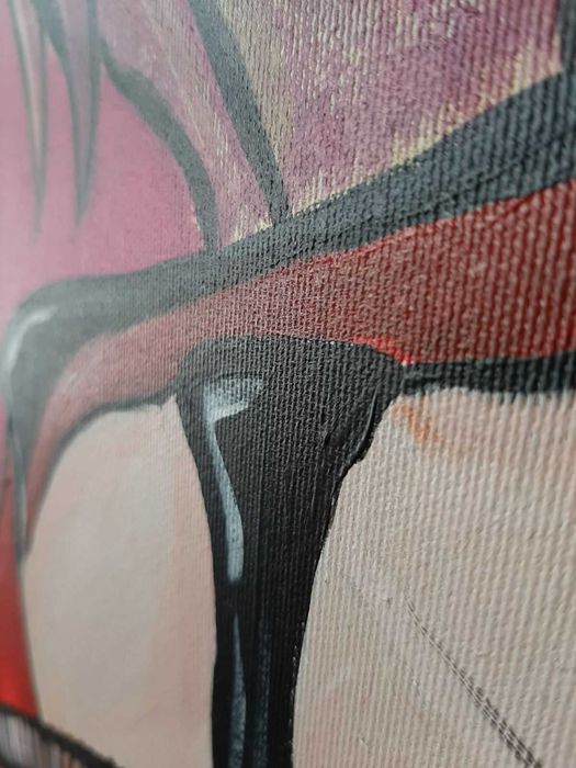 Картина ручна робота акрил поп-арт Marvel комікси Харлі Квін