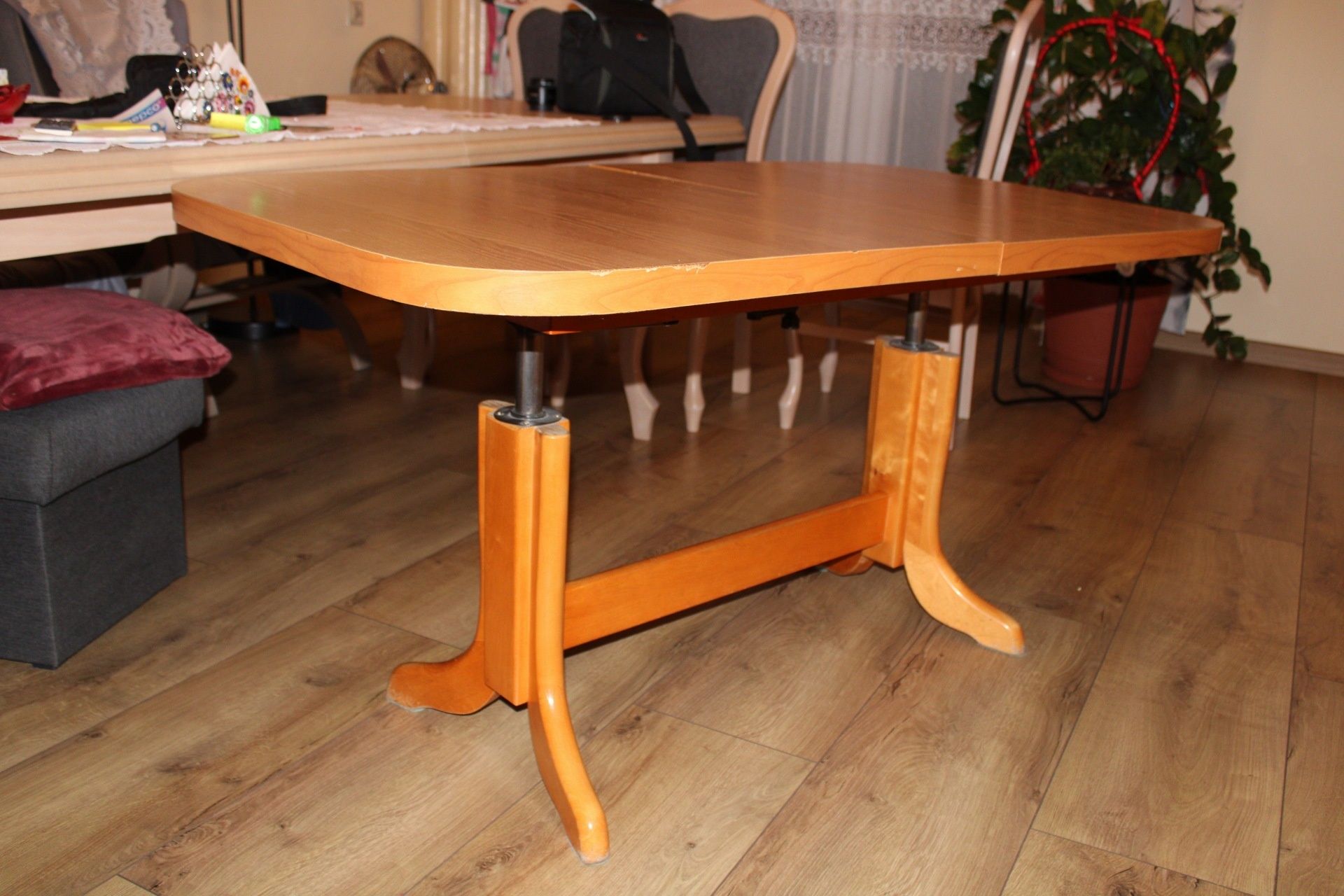 Stół, ława rozkładany 75x138+40