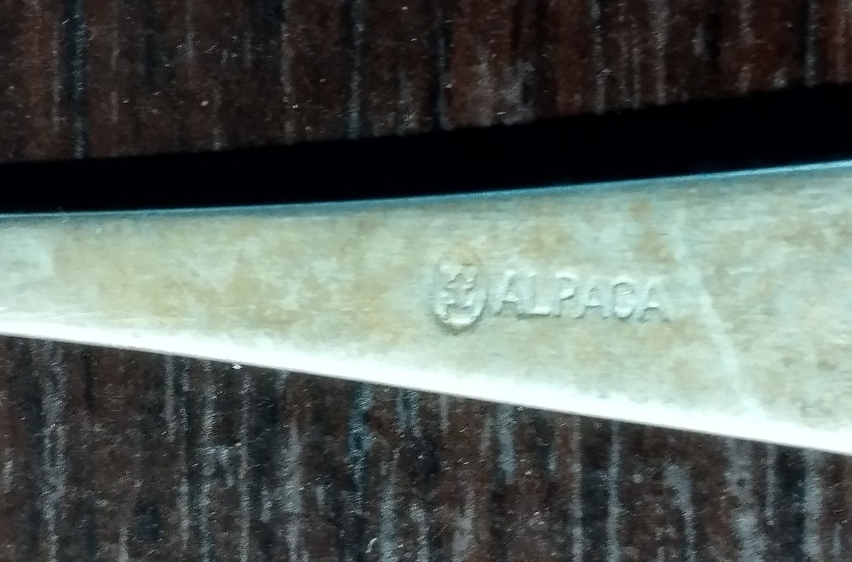 Colher Alpaca antiga